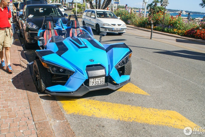 Sieu xe 3 banh Polaris Slingshot 